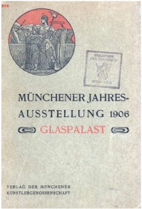 Ernst Eimer Ausstellung München 1906